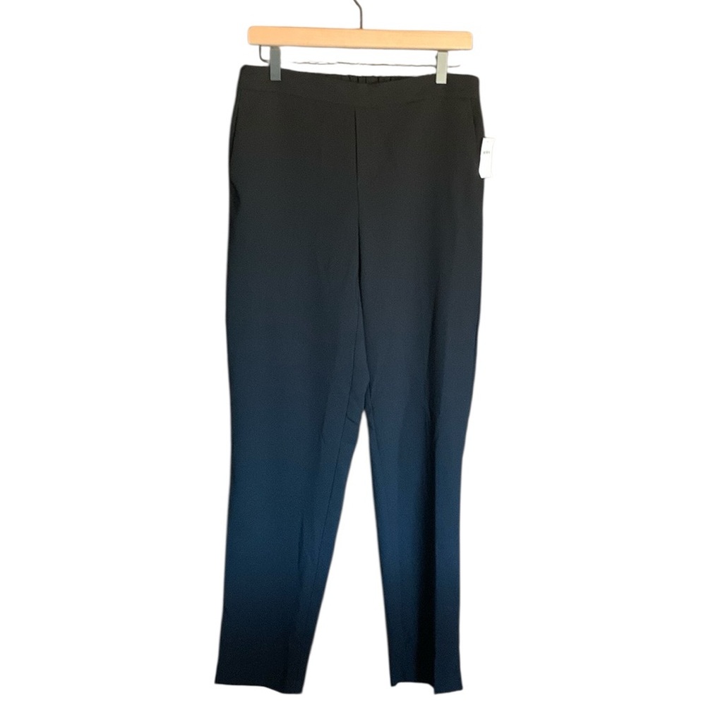 New Old Navy women’s black pants size 6 tall / 6T elastic waist trousers office